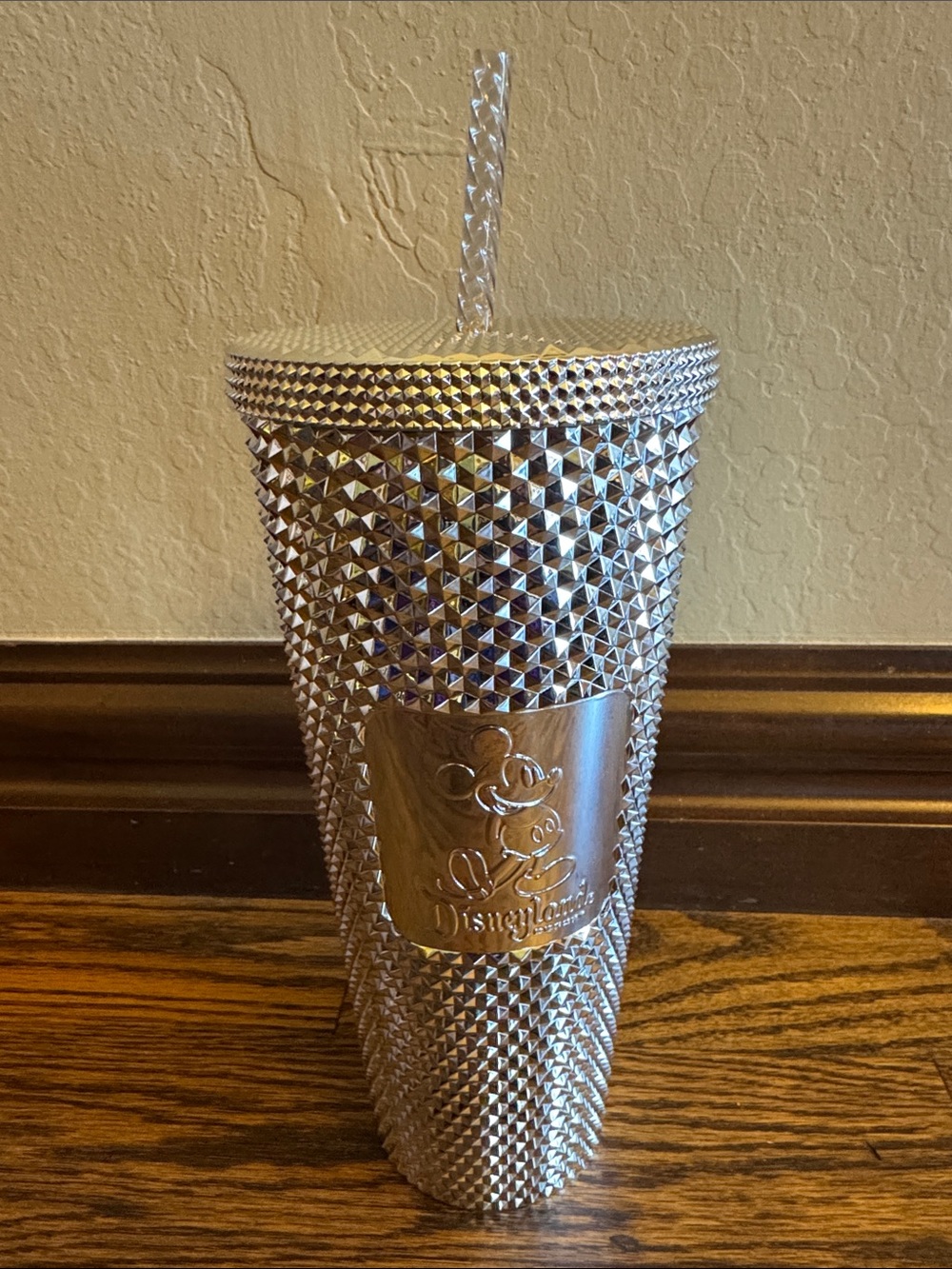 Disney Disneyland Starbucks Silver 100th Anniversary DISNEY100 Mickey Tumbler